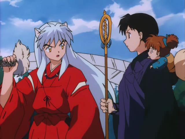 Otaku Gallery  / Anime e Manga / Inu-Yasha / Screen Shots / Episodi / 025 - Lotta contro il complotto di Naraku / 077.jpg